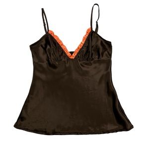 Ruby Sky Vintage Silk Camisole, S